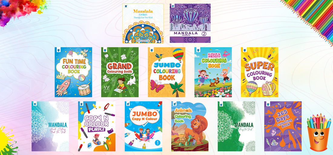 Best Coloring Books for Kids and Adults in Pakistan – Boost Creativity, Focus & Fun