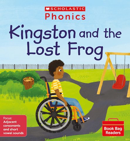 PHONICS BOOK BAG READERS: KINGSTON AND THE LOST FROG book cover