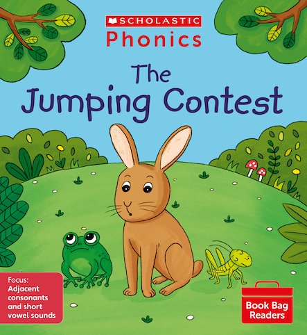 PHONICS BOOK BAG READERS SET 07: THE JUMPING CONTEST book cover