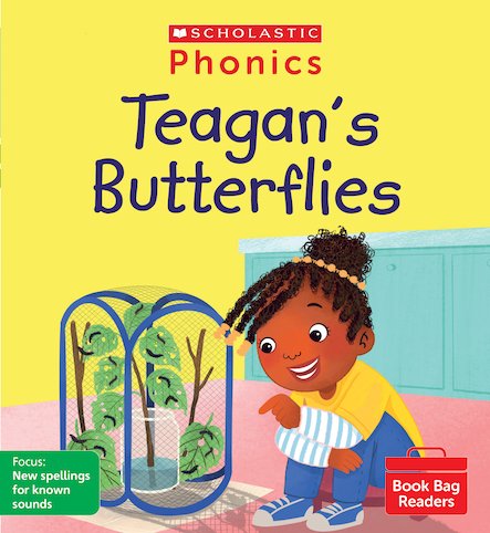 PHONICS BOOK BAG READERS SET 09: TEAGAN'S BUTTERFLIES book cover