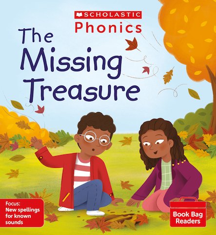 PHONICS BOOK BAG READERS SET 13: THE MISSING TREASURE book cover