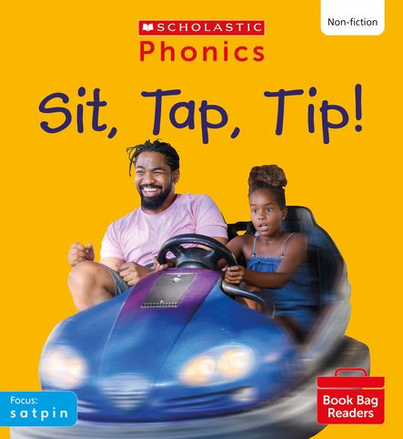 PHONICS BOOK BAG READERS NON-FICTION SET 01: SIT, TAP, TIP! book cover