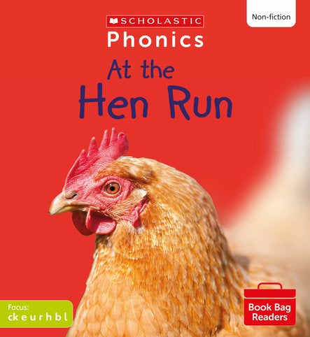 PHONICS BOOK BAG READERS NON-FICTION SET 02: AT THE HEN RUN book cover