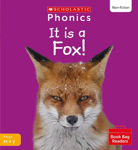 PHONICS BOOK BAG READERS NON-FICTION SET 03: IT IS A FOX! book cover