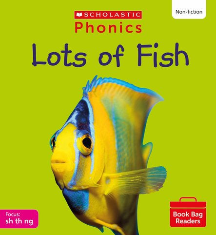 PHONICS BOOK BAG READERS NON-FICTION SET 04: LOTS OF FISH book cover