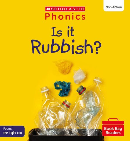 PHONICS BOOK BAG READERS NON-FICTION SET 05: IS IT RUBBISH? book cover