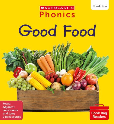 PHONICS BOOK BAG READERS NON-FICTION SET 07: GOOD FOOD book cover