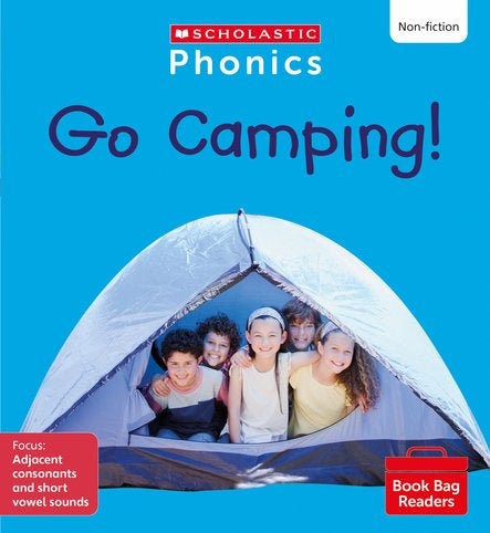 PHONICS BOOK BAG READERS NON-FICTION SET 07: GO CAMPING! book cover