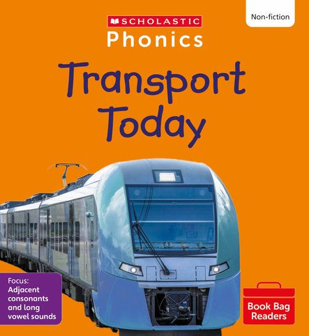 PHONICS BOOK BAG READERS NON-FICTION SET 08: TRANSPORT TODAY book cover