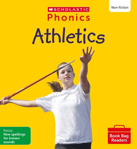 PHONICS BOOK BAG READERS NON-FICTION SET 09: ATHLETICS book cover
