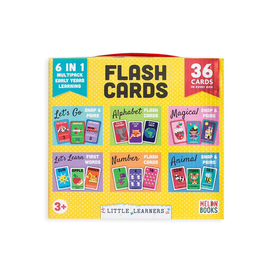 FLASH CARDS 6 IN 1 BOX - Paramount Books   