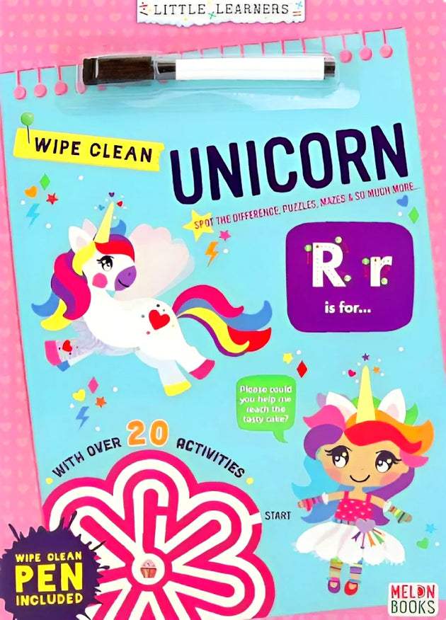 WIPE CLEAN UNICORN 0ED PL 2023 - Paramount Books   