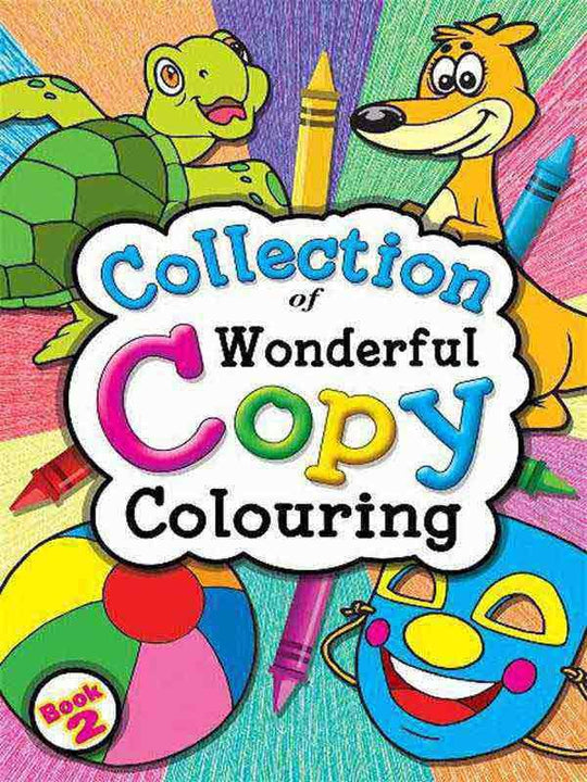 COLLECTION OF WONDERFUL COPY COLOURING BOOK-1 - Paramount Books   