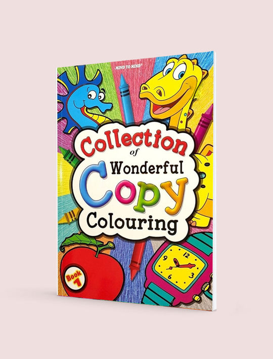 COLLECTION OF WONDERFUL COPY COLOURING BOOK-1