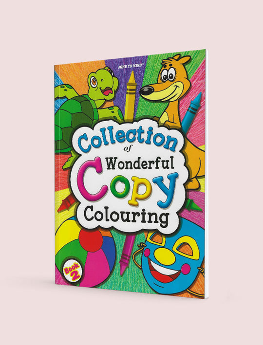 COLLECTION OF WONDERFUL COPY COLOURING BOOK-2