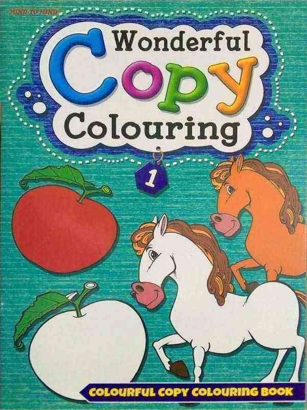 WONDERFUL COPY COLOURING BOOK-1 - Paramount Books   