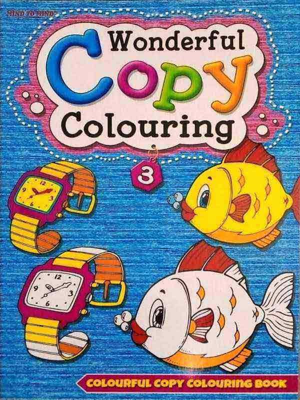 WONDERFUL COPY COLOURING BOOK-3 - Paramount Books   