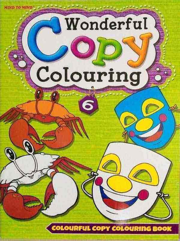 WONDERFUL COPY COLOURING BOOK-6 - Paramount Books   