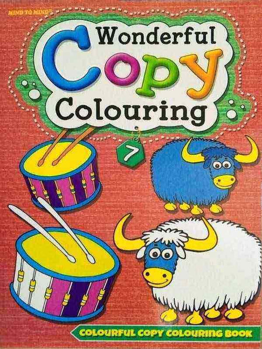 WONDERFUL COPY COLOURING BOOK-7 - Paramount Books   