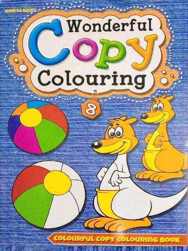 WONDERFUL COPY COLOURING BOOK-8 - Paramount Books   