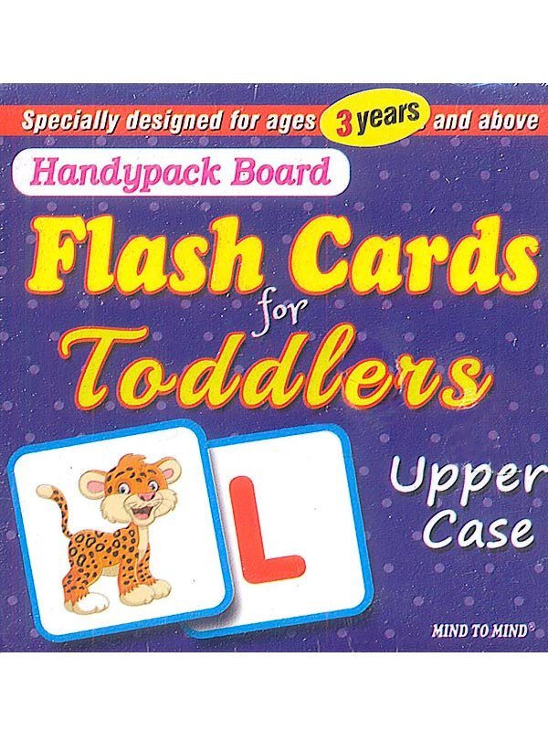 HANDYPACK BOARD: FLASH CARDS FOR TODDLERS UPPER CASE - Paramount Books   