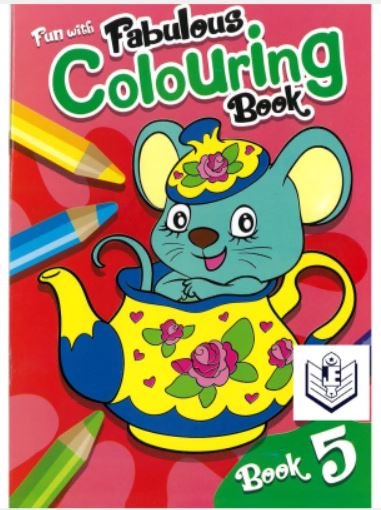 FUN WITH FABULOUS COLOURING BOOK-5 - Paramount Books   