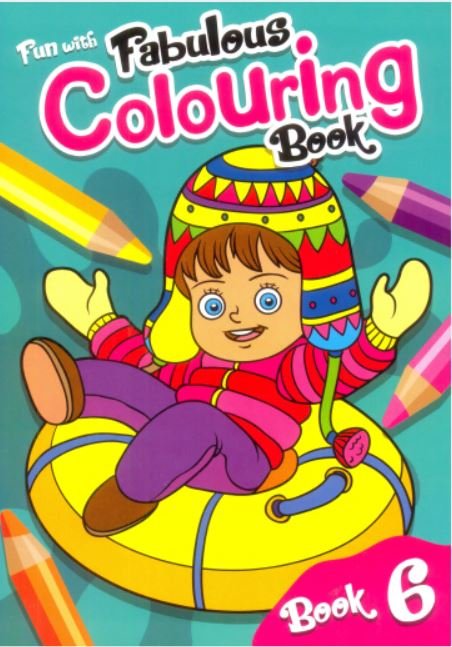 FUN WITH FABULOUS COLOURING BOOK-6
