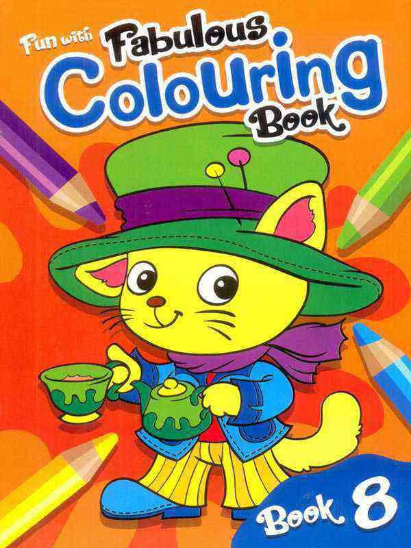 FUN WITH FABULOUS COLOURING BOOK-8