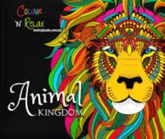 COLOUR 'N' RELAX: ANIMAL KINGDOM - Paramount Books   