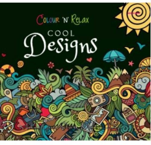 COLOUR 'N' RELAX: COOL DESIGNS - Paramount Books   