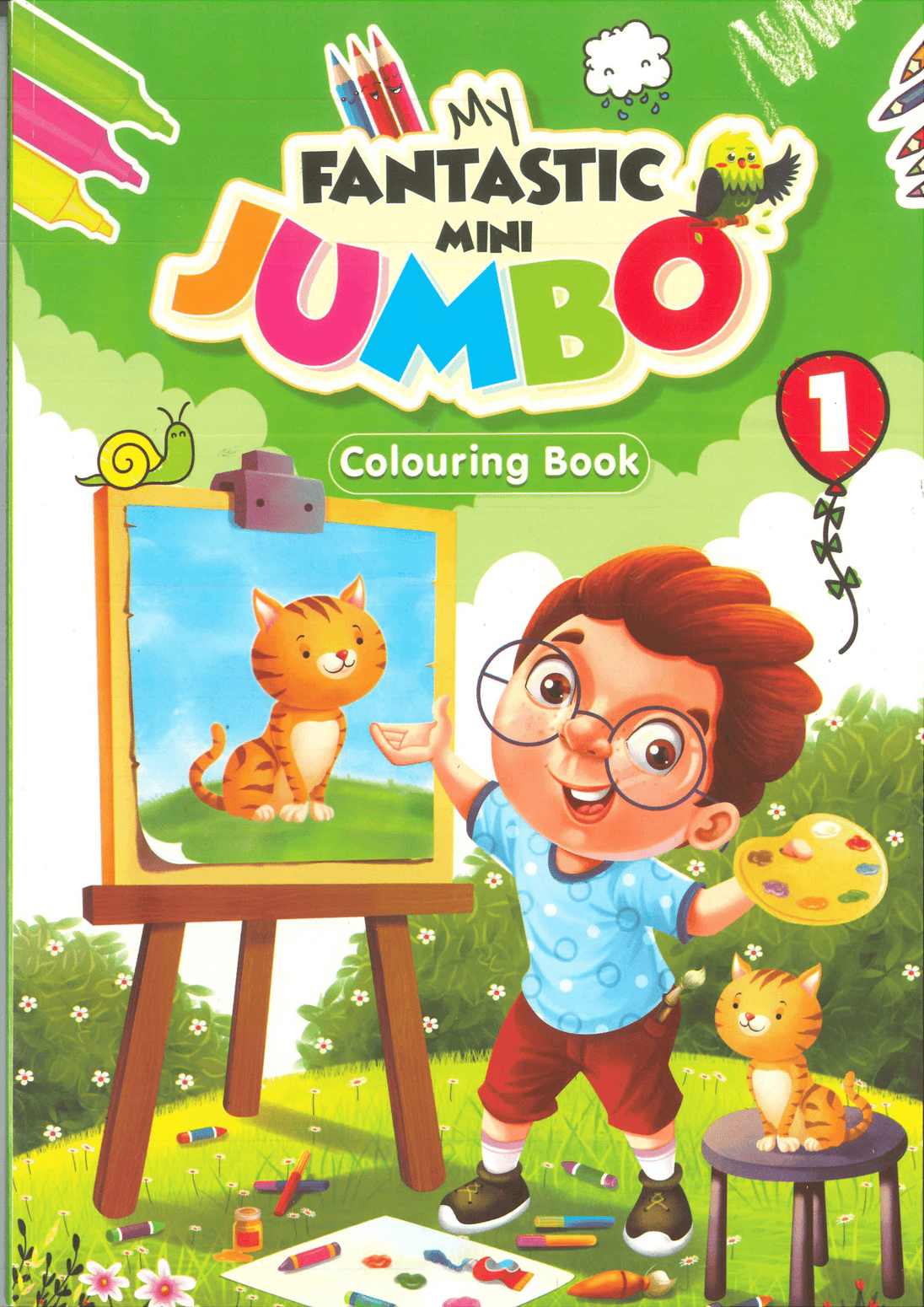 MY FANTASTIC MINI JUMBO: COLOURING BOOK 1 - Paramount Books   