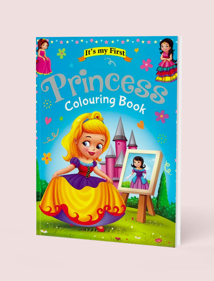 IT'S MY FIRST PRINCESS COLOURING BOOK