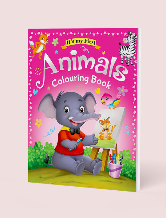 IT'S MY FIRST ANIMAL COLOURING BOOK
