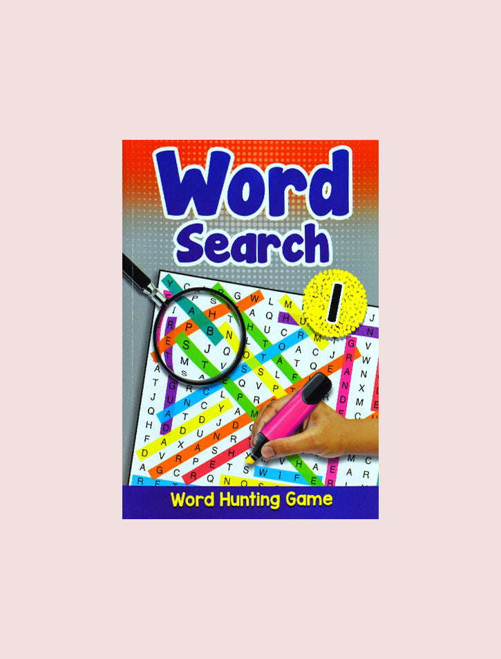 WORD SEARCH WORD HUNTING GAME BOOK-1
