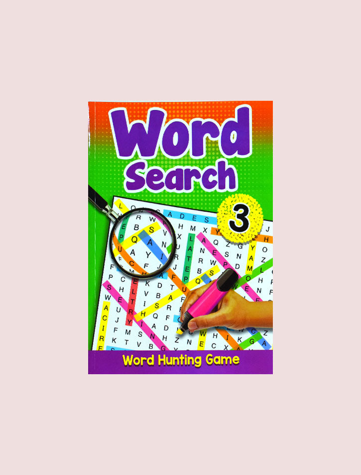WORD SEARCH WORD HUNTING GAME BOOK-3