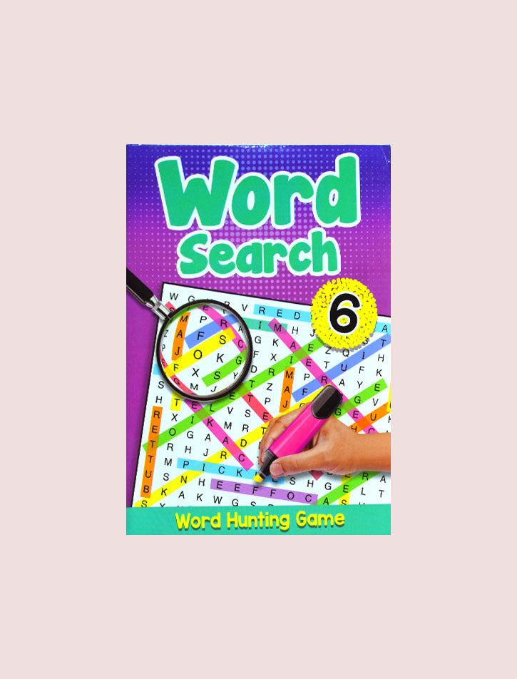 WORD SEARCH WORD HUNTING GAME BOOK-6