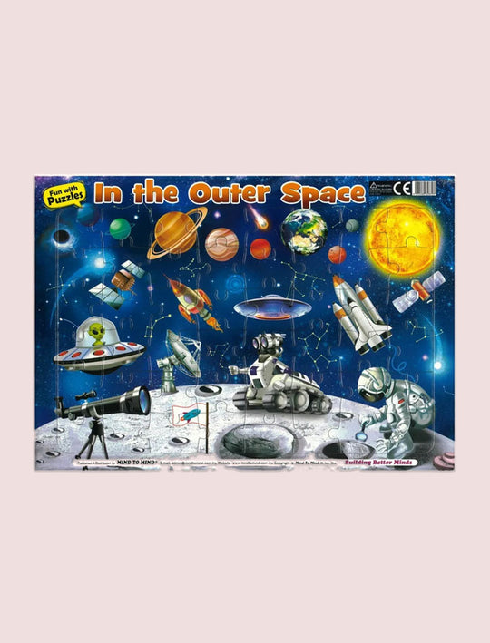 IN THE OUTER SPACE FUN WITH PUZZLES