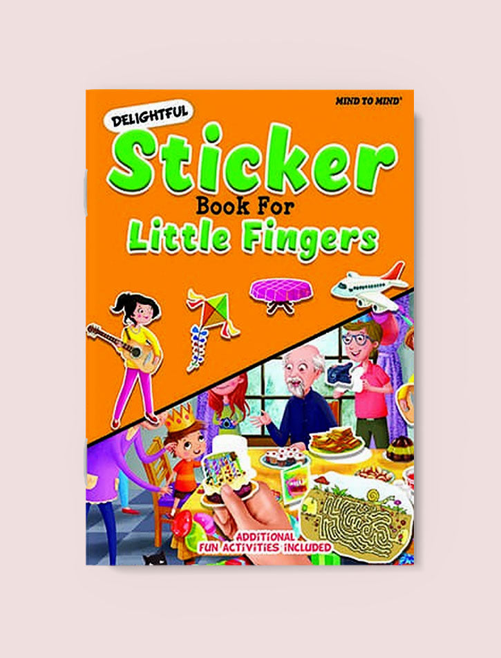DELIGHTFUL STICKER BOOK FOR LITTLE FINGERS