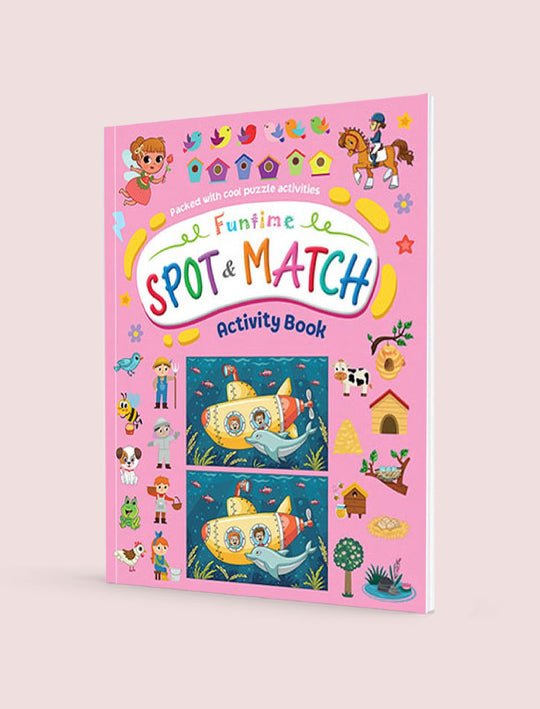 MIND TO MIND FUNTIME SPOT & MATCH ACTIVITY BOOK
