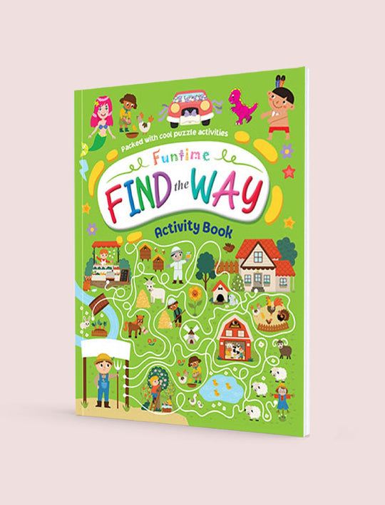 FUNTIME FIND THE WAY ACTIVITY BOOK