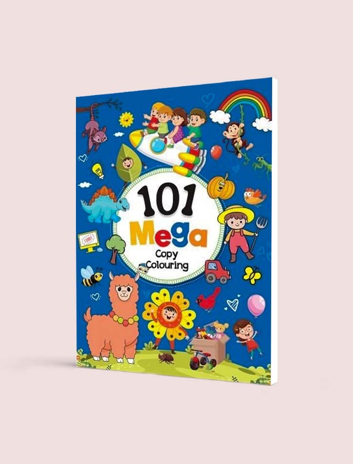 101 MEGA COPY COLOURING