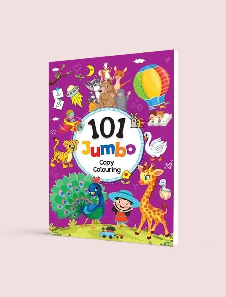 101 JUMBO COPY COLOURING