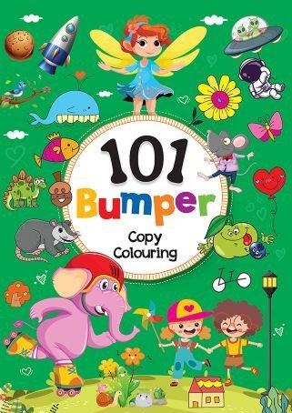 101 BUMPER COPY COLOURING - Paramount Books   