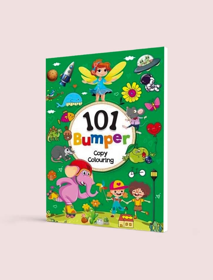 101 BUMPER COPY COLOURING