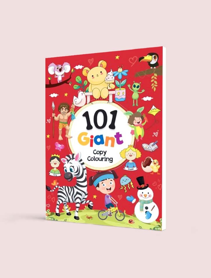 101 GIANT COPY COLOURING