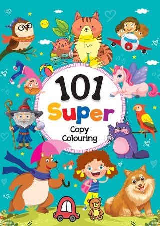 101 SUPER COPY COLOURING - Paramount Books   