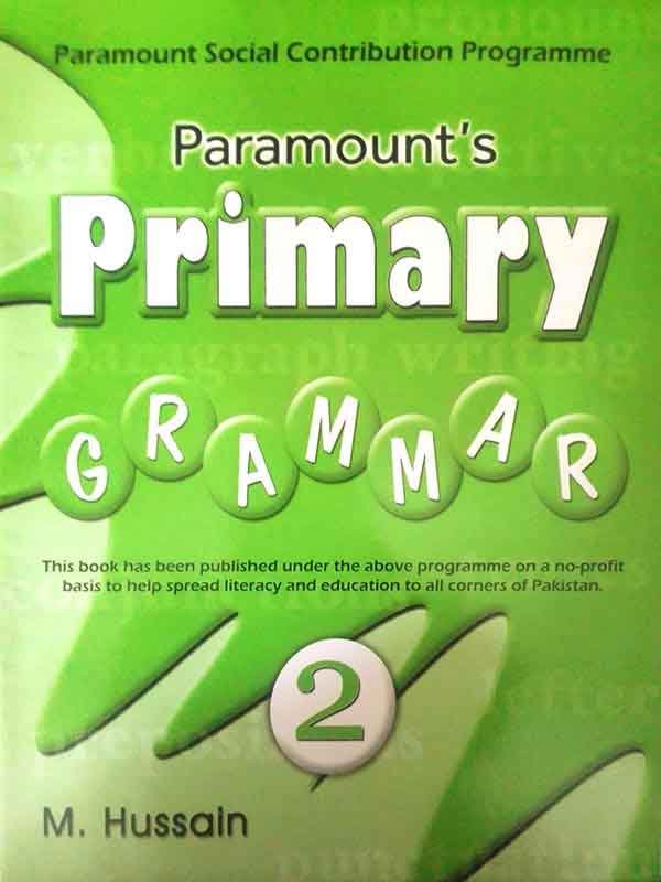 PARAMOUNT'S PRIMARY GRAMMAR BOOK-2 - Paramount Books   