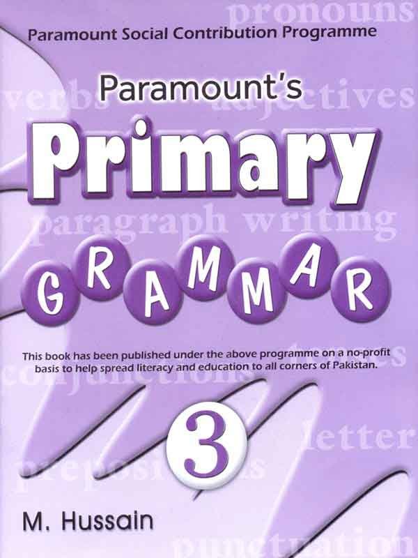 PARAMOUNT'S PRIMARY GRAMMAR BOOK-3 - Paramount Books   