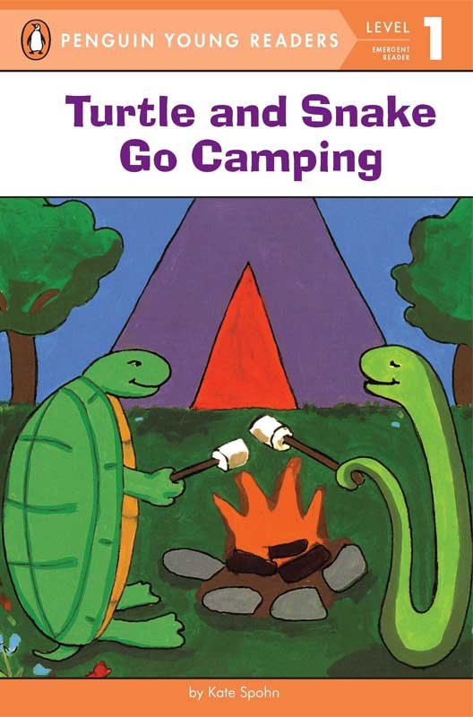 PYR LEVEL-1: TURTLE AND SNAKE GO CAMPING (EMERGENT READER) - Paramount Books   