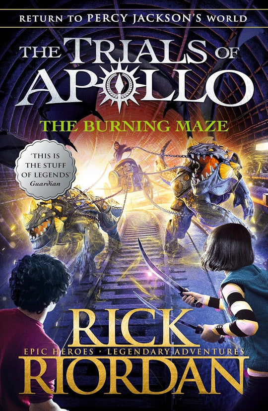 THE BURNING MAZE: THE TRIALS OF APOLLO BOOK 3